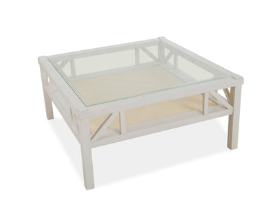 Ellison - Square Cocktail Table - Antique White