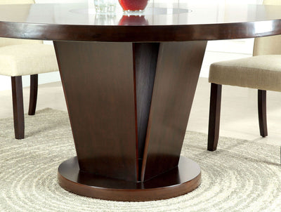 Cimma - Round Dining Table - Espresso - Grand Furniture GA