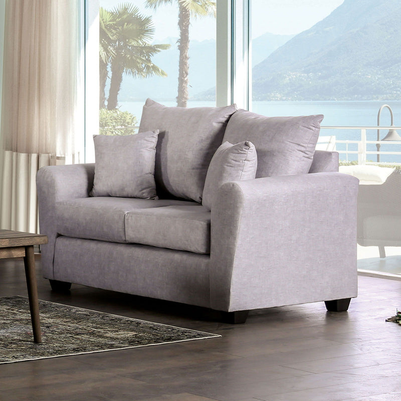 Croydon - Loveseat - Light Gray - Grand Furniture GA