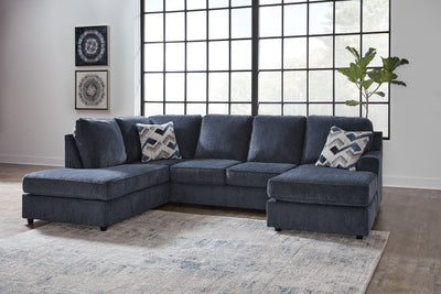 Albar Place - Sectional With Ottoman