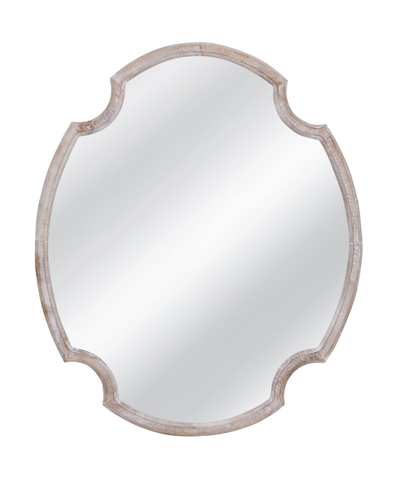 Fairvale - Wall Mirror - White Wash