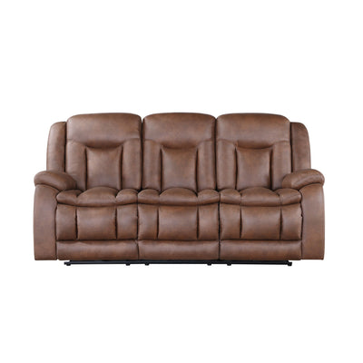 Morello - Sofa With Power Footrest - Brown