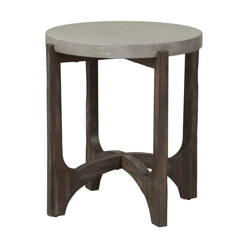 Cascade - End Table - Dark Brown