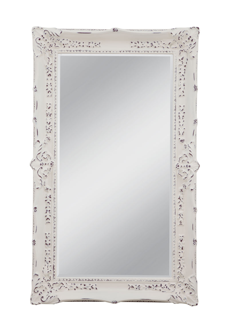 Michael - Wall Mirror - White Washed