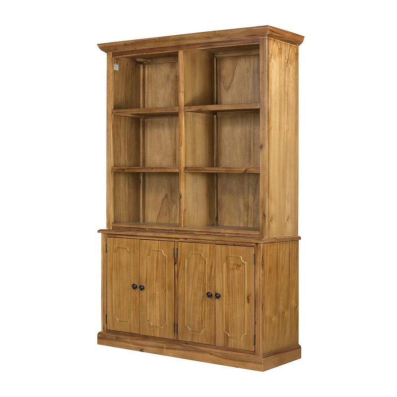 Farmhouse Style Cabinet - Brown