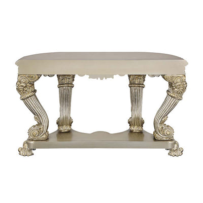 Danae - End Table - Champagne & Gold Finish - 34" - Grand Furniture GA