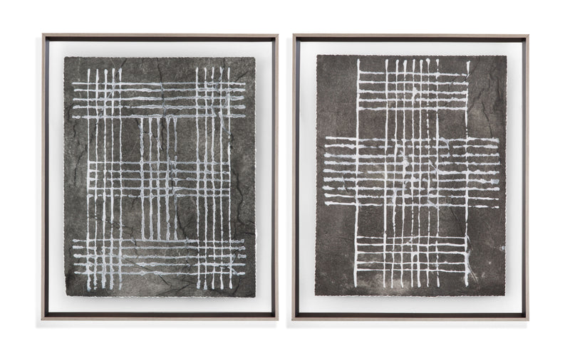 Manifolds - Framed Print (Set of 2) - Black