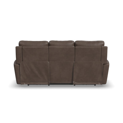 Carter - Power Reclining Sofa With Console & Power Headrests & Lumbar