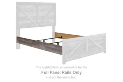 Wynnlow - Gray - Full Panel Rails