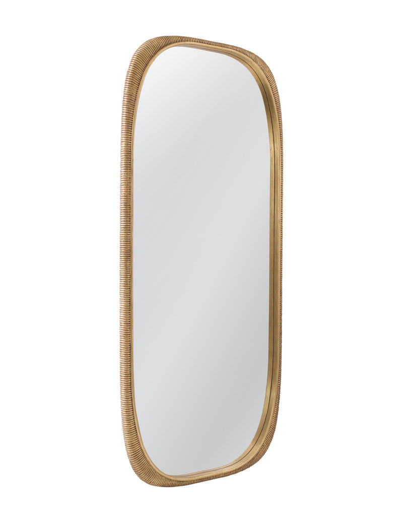 Malton - Floor Mirror - Ant Gold