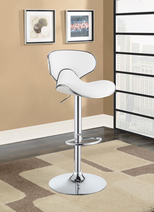 Edenton - Upholstered Adjustable Bar Stool (Set of 2)