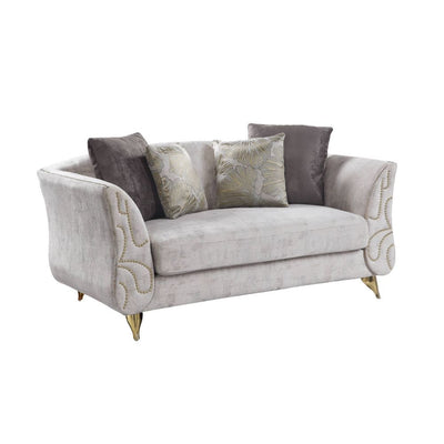 Wilder - Loveseat - Beige Fabric - Grand Furniture GA