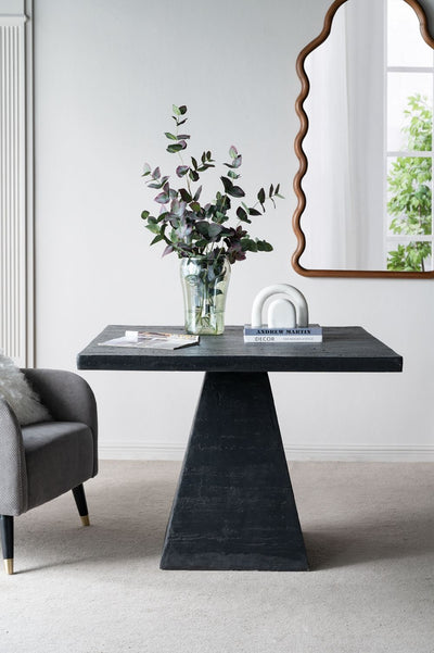 Square Dining Table With Pedestal Base