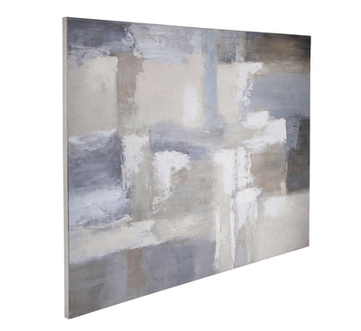 Bexar - Canvas Art - Taupe