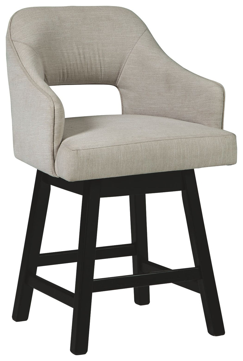 Tallenger - Upholstered Swivel Barstool (Set of 2)