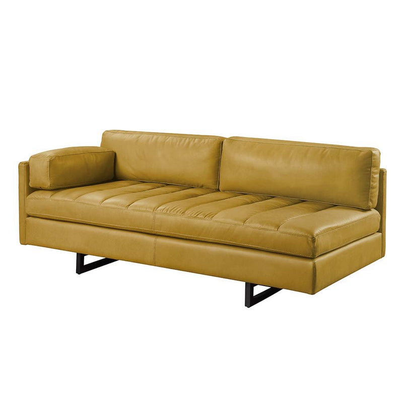 Radia - Sofa - Turmeric Top Grain Leather - Grand Furniture GA