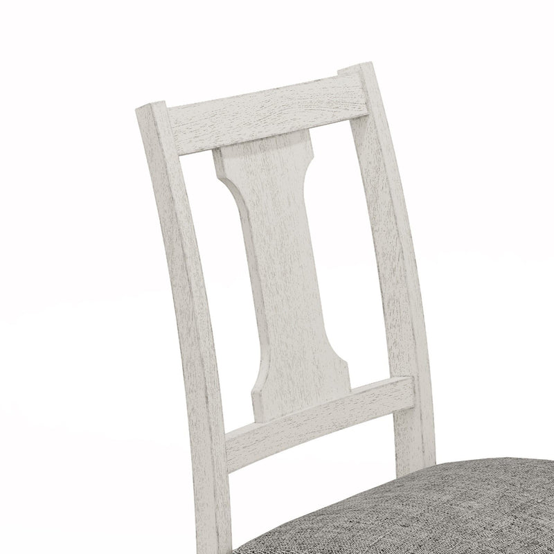 Tannen - Dining Side Chair (Set of 2) - White And Gray