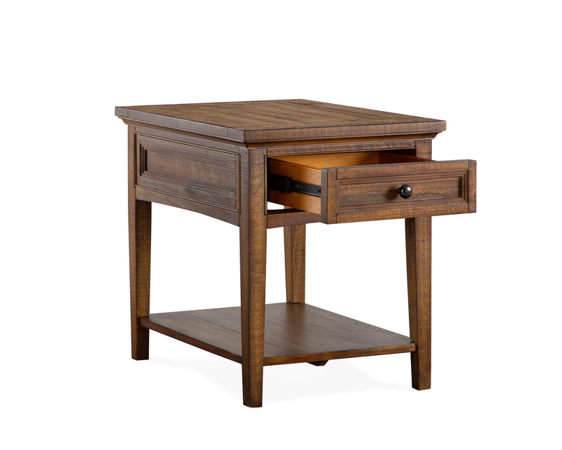 Bay Creek - Rectangular End Table - Toasted Nutmeg