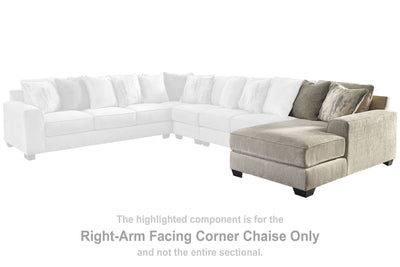 Ardsley - Pewter - Raf Corner Chaise