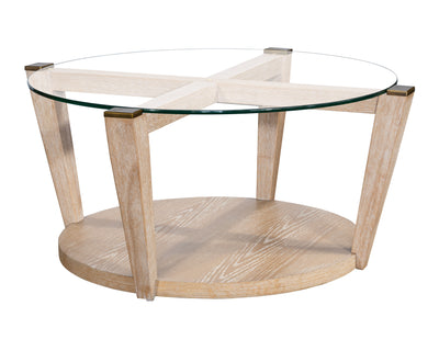 Dunes - Cocktail Table - Bleached Oak