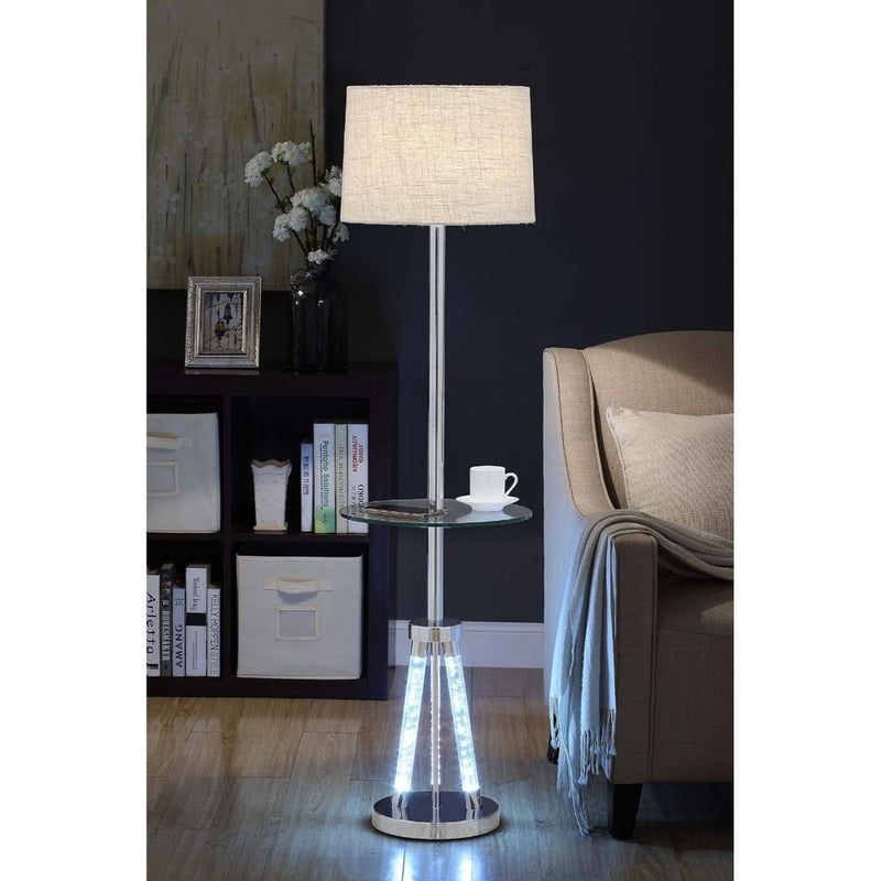 Cici - Floor Lamp - Chrome - Grand Furniture GA