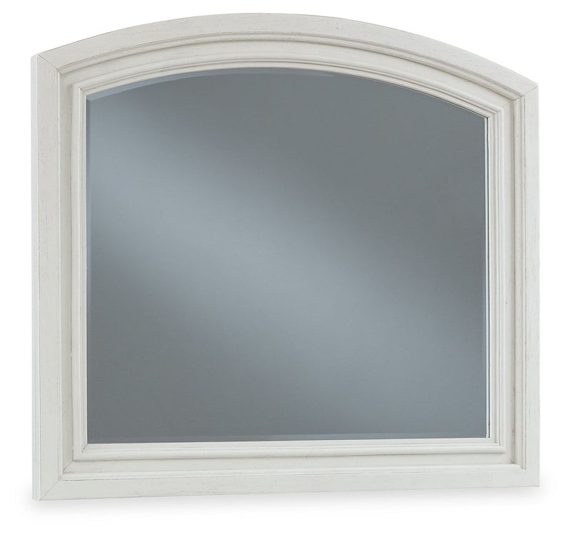 Robbinsdale - Antique White - Bedroom Mirror