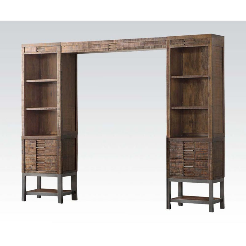 Andria - Entertainment Center - Reclaimed Oak - Grand Furniture GA