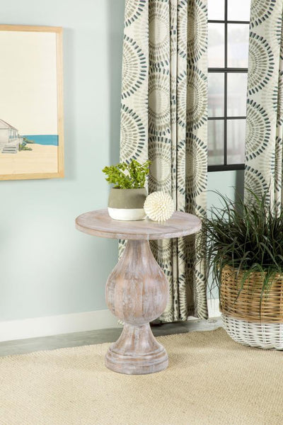 Dianella - Round Pedestal Base Accent Side Table