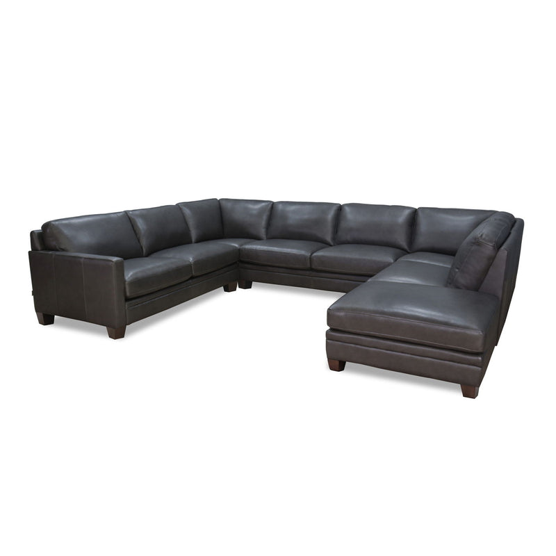 Naples - Leather Sectional