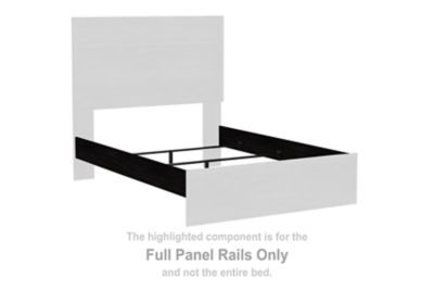 Belachime - Charcoal - Full Panel Rails