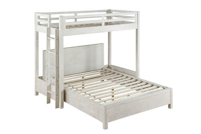 Celerina - Queen Bed - Weathered White Finish - Grand Furniture GA