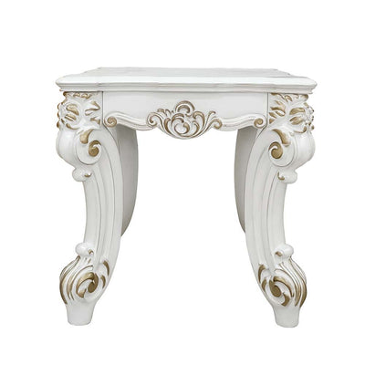 Vendom II - End Table - Antique Pearl Finish - Grand Furniture GA