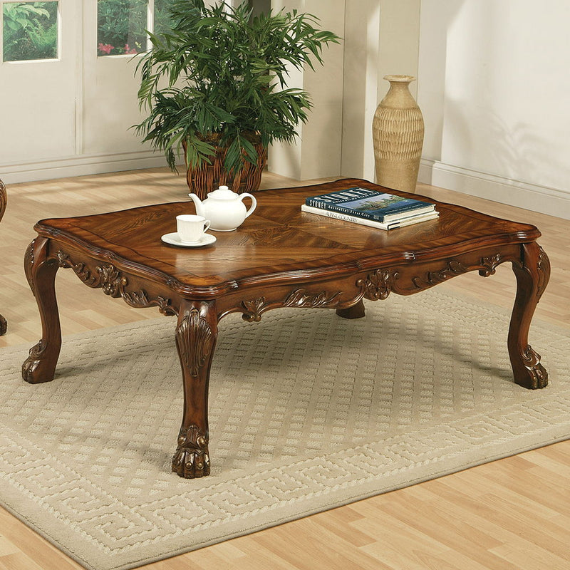 Dresden - Coffee Table - Cherry Oak - 20" - Grand Furniture GA