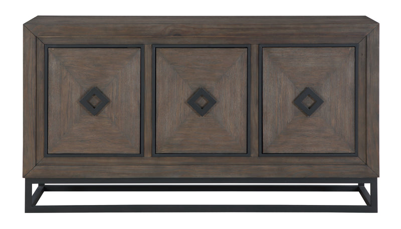 Folkstone - Three Door Credenza - Brown