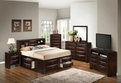 Marilla - Storage Bed With Bookcase Headboard