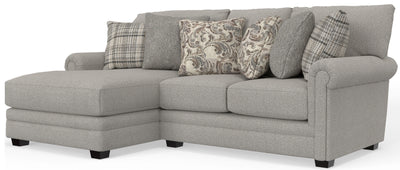 Livingston - Sectional With Comfort Coil Seating And Accent Pillows