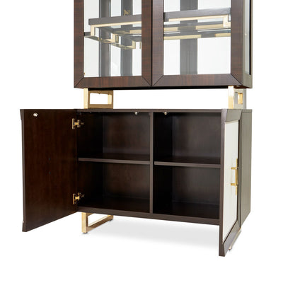 Belmont Place - Display Cabinet - Espresso