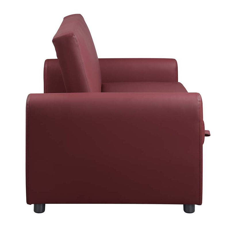 Caia - Sofa - Red Fabric - Grand Furniture GA