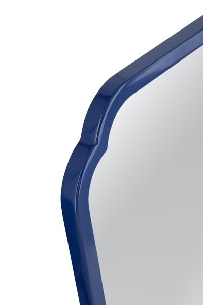 Daphne - Square Wall Mirror - Blue