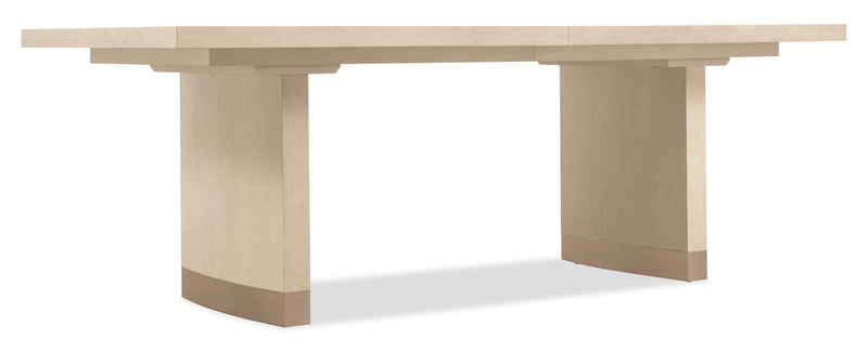 Westwood - Rectangle Dining Table With Two 20" Leaves - Beige