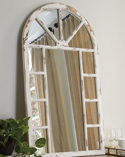 Divakar - Antique White - Accent Mirror