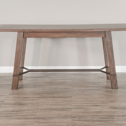 Doe Valley - Rectangular Counter Height Table - Light Brown