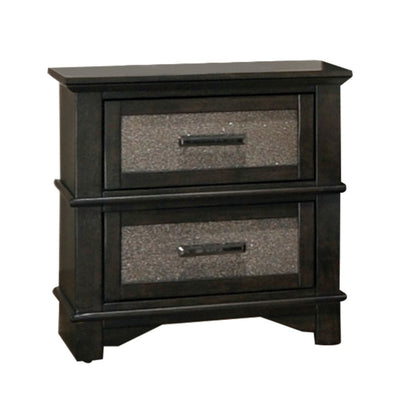 Anatole - Nightstand - Dark Walnut - Grand Furniture GA