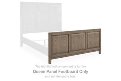 Chrestner - Gray - Queen Panel Footboard