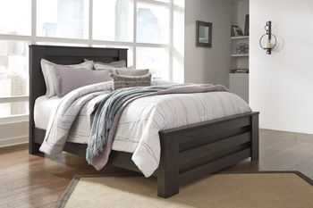 Brinxton - Charcoal - Queen Panel Footboard