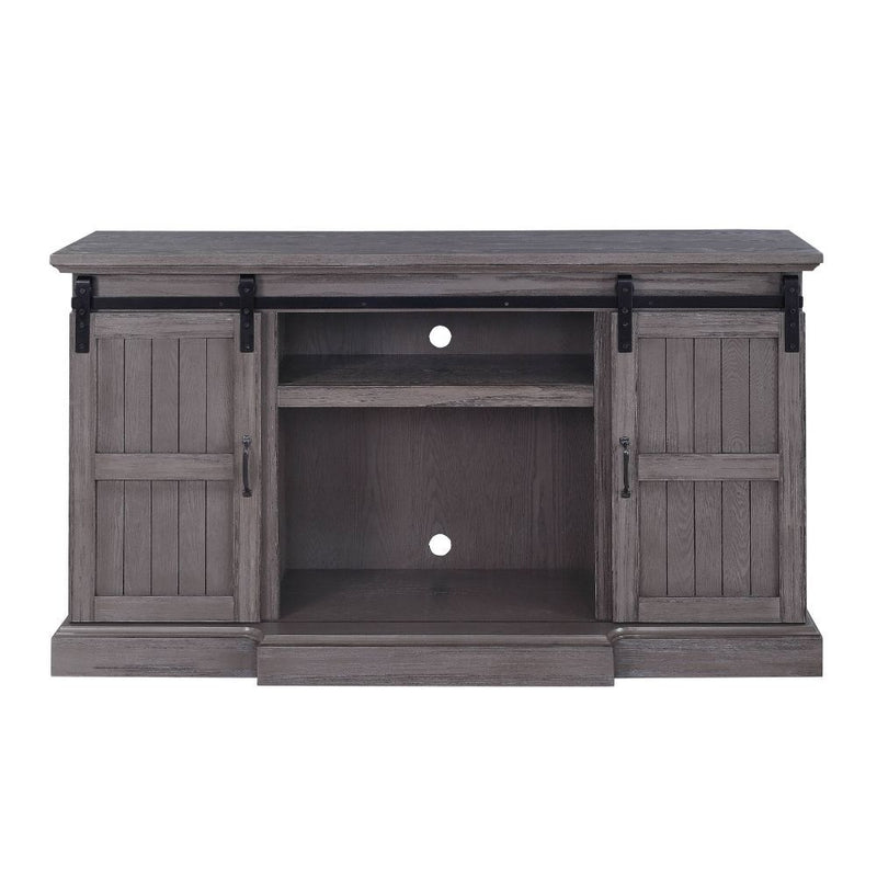 Admon - TV Stand - Gray Oak - Grand Furniture GA