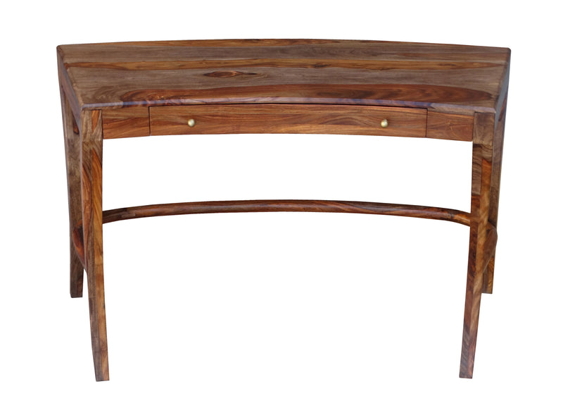 Callum Brownstone - One Drawer Writing Desk - Nut Brown Finish