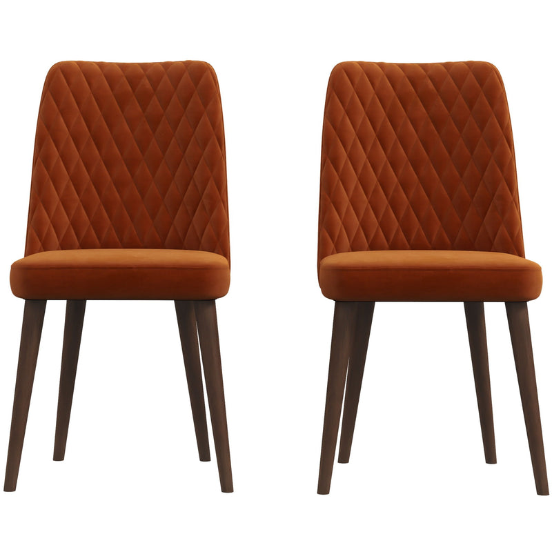 Katie - Mid-Century Modern Dining Chair (Set of 2)