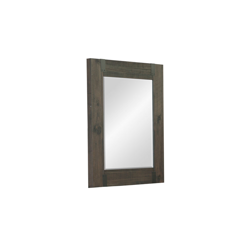 Abington - Portrait Mirror - Weathered Charcoal