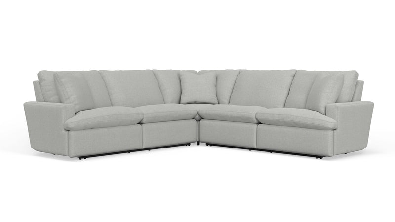 Stratus - Power Reclining Sectional With Reclining Seats And Usb Charging Ports